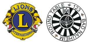 Logo of Round Table Bad Nauheim and Lions International