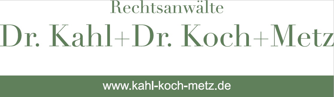 Logo von Rechtsanwälte Kahl, Koch und Metz